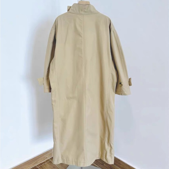 Oversized Two tone trench coat - Picture 8 of 8